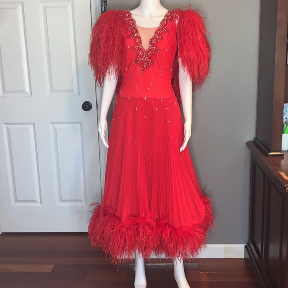Dresses & Skirts - Red Ballroom Standard Smooth Dress